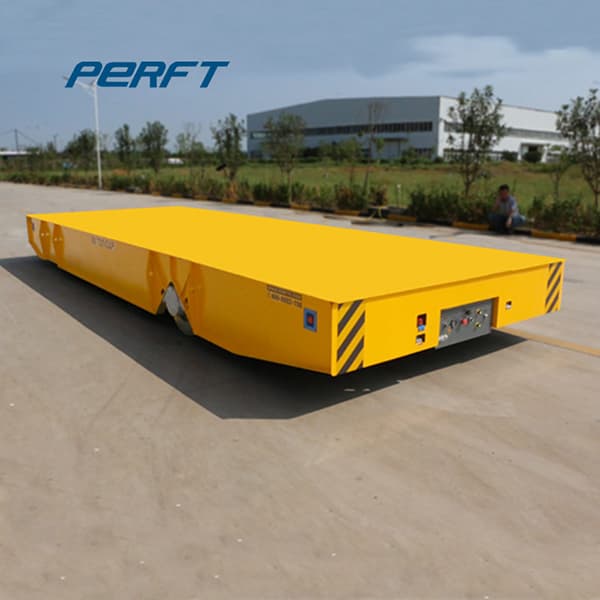 industrial motorized rail cart for industrial product handling 80 ton